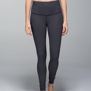 Lululemon high waist wunder under diamond dot 6
